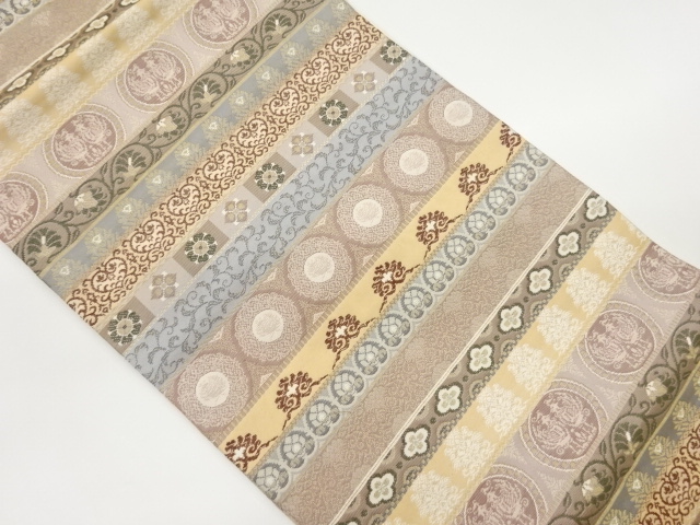 JAPANESE NAGOYA OBI / WOVEN STRIPE